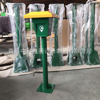 厂家销售充电站户外蘑菇桩地桩插座立柱户外蘑菇电瓶车充电站