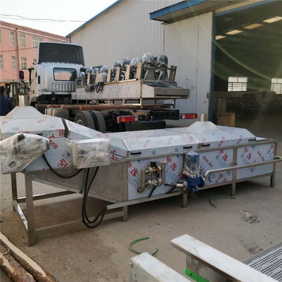 厂家直销 金针菇漂烫机 杏鲍菇清洗漂烫机 蘑菇杀青机