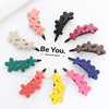 Hair accessory flower-shaped, bangs, hairgrip, simple and elegant design, Korean style