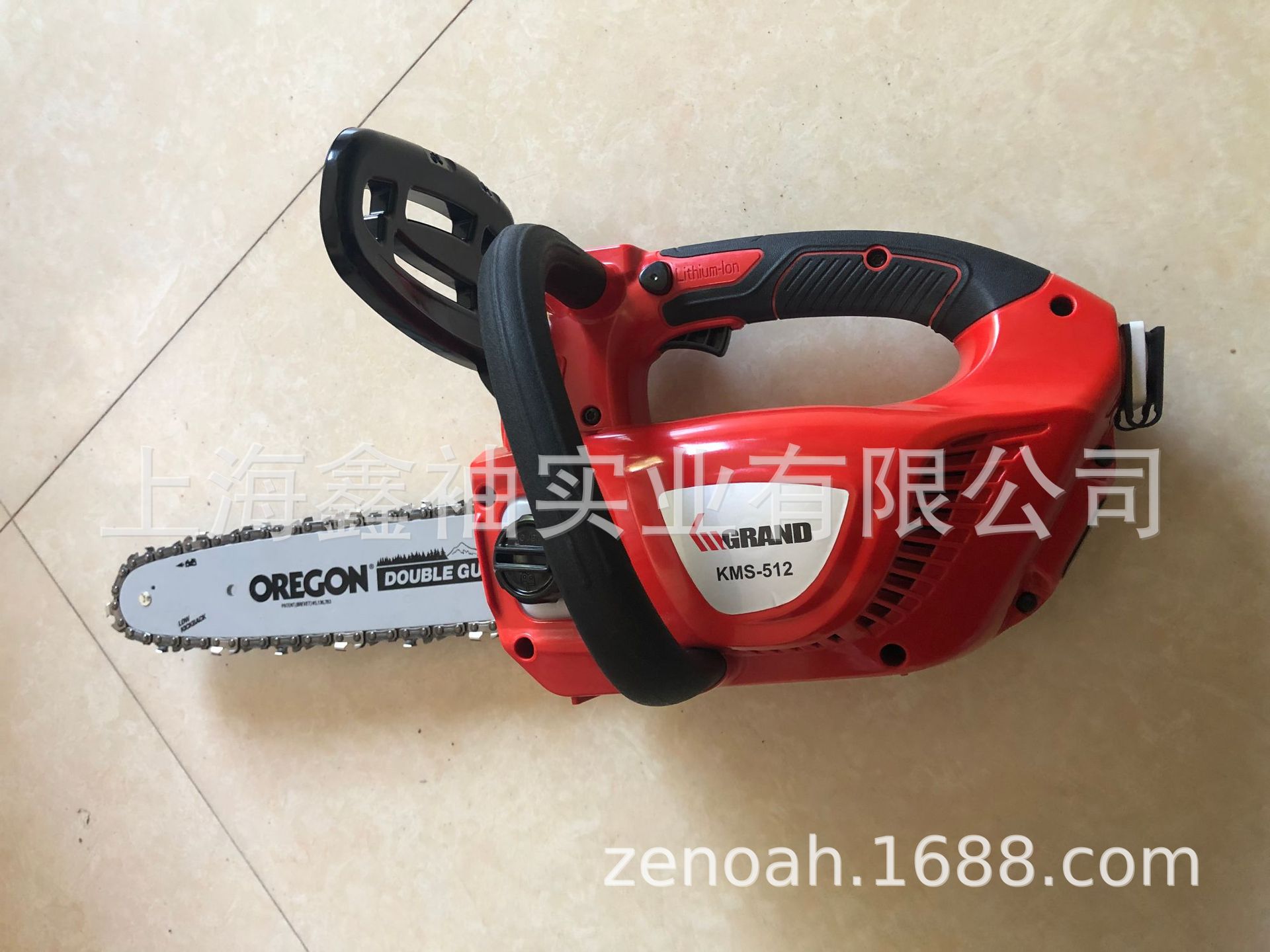 GRAND锂电48V单手电链锯KMS-512家用砍树机修枝电锯森林伐木电锯