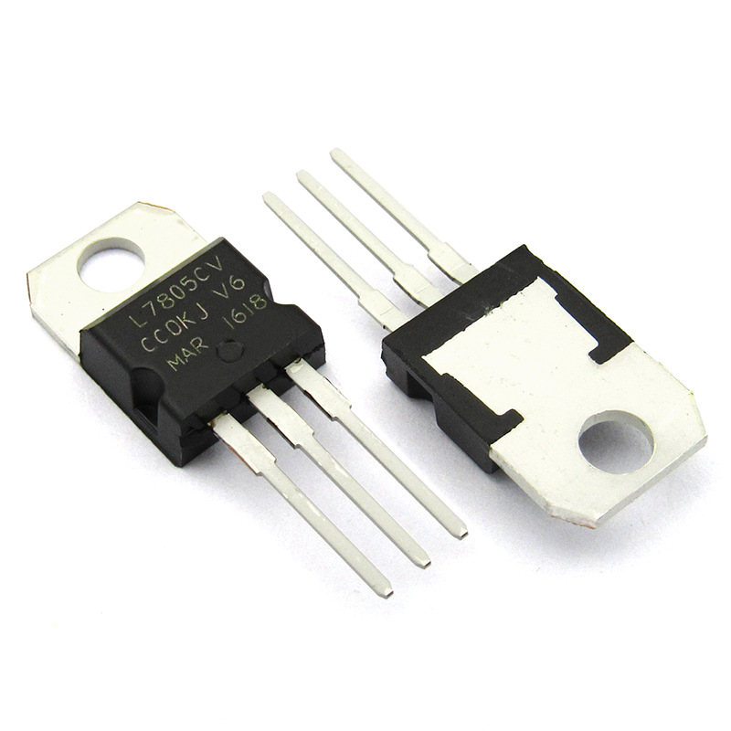 【TELESKY】 L7805CV 三端稳压器5V TO-220 三极管 直