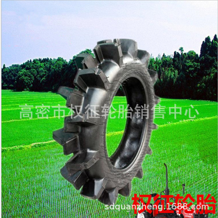 现货供应水田拖拉机轮胎7.50-20 8.3-20水田高花轮胎稻田防悬轮胎