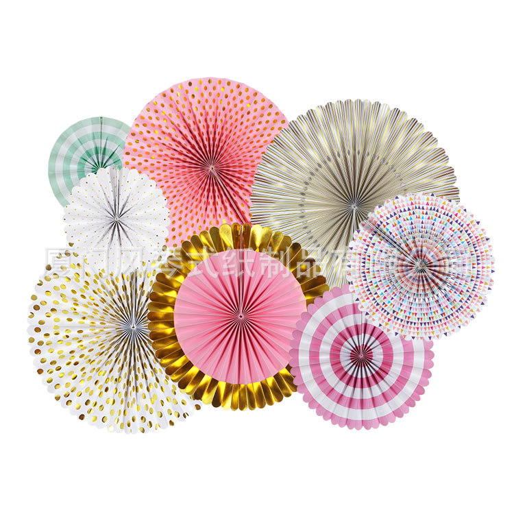 纸扇套装-8支装