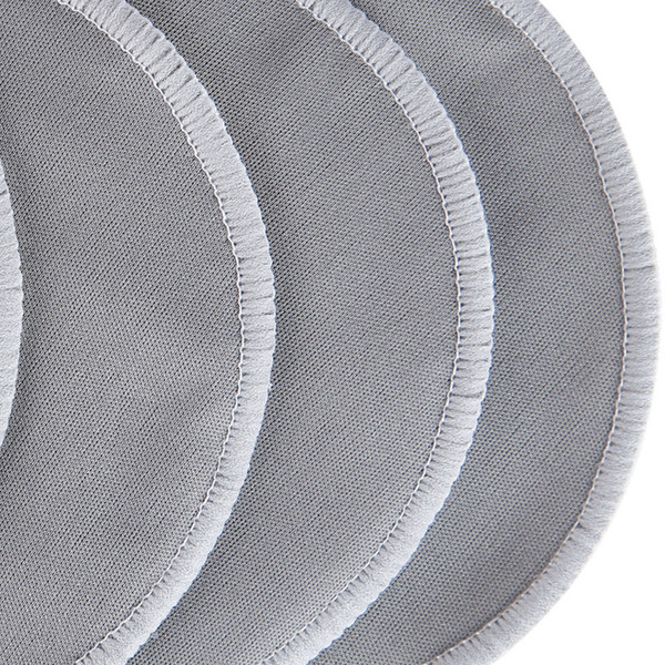 solid color multi-use breast pads