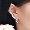 Fashionable crystal, earrings, accessory, European style, Aliexpress, wholesale