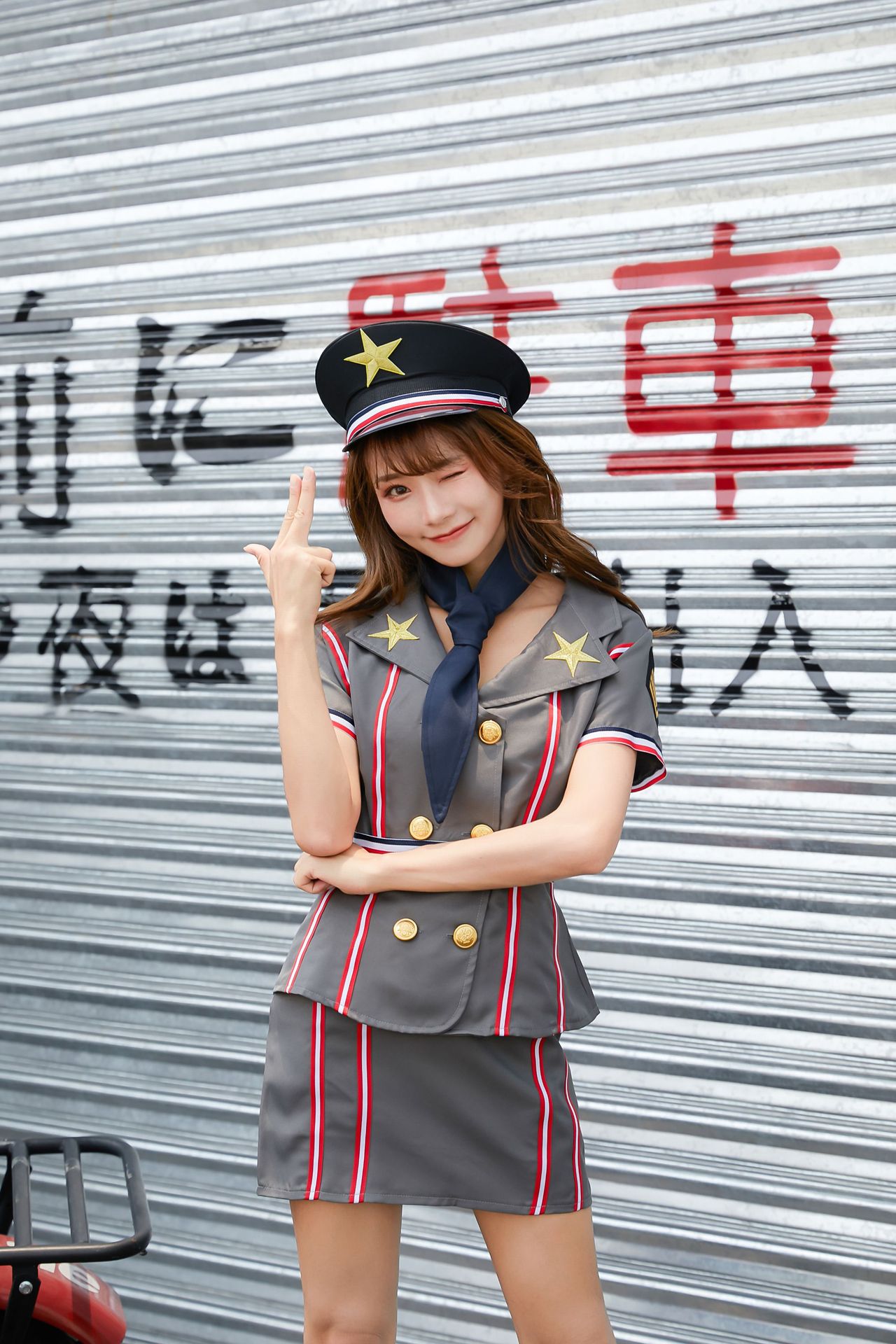 【姚心田】万圣节2019新款日韩游戏制服海军水手女警官舞台表演服