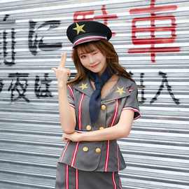 【姚心田】万圣节2019新款日韩游戏制服海军水手女警官舞台表演服