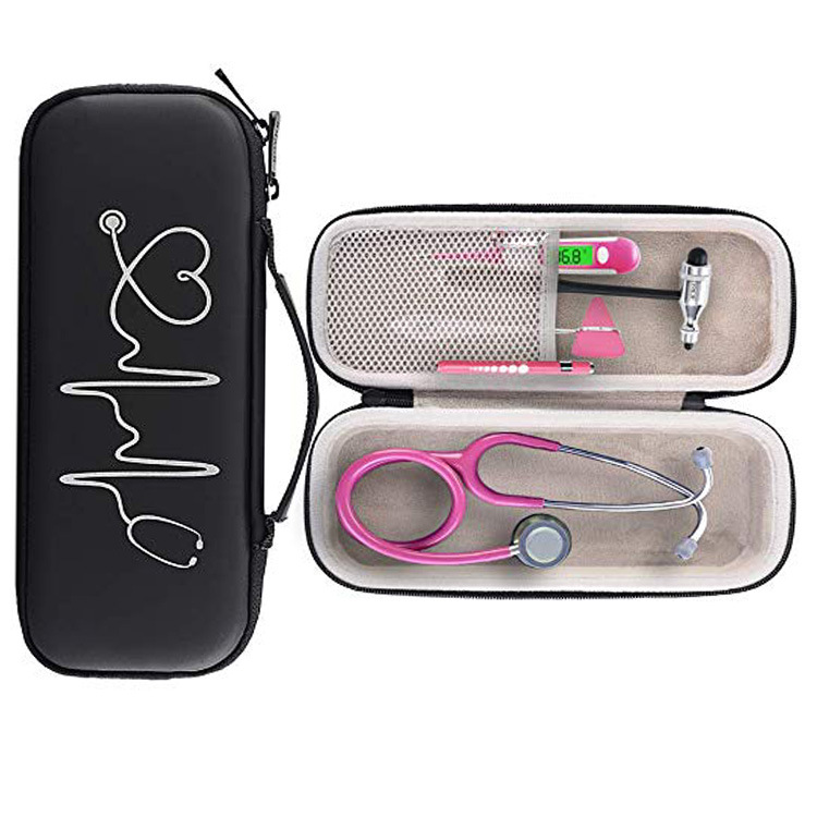 防震EVA听诊器包 便携听诊器收纳盒医多功能孕妇胎心听诊器收纳包