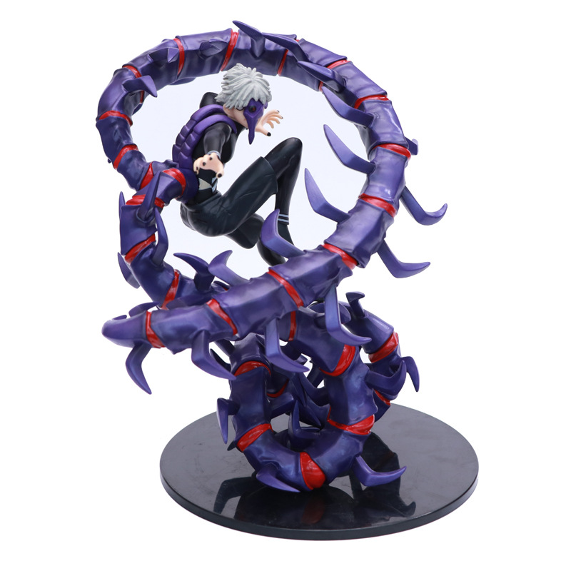 易鑫动漫东京喰种半赫者手办东京食尸鬼蜈蚣金木研公仔摆件模 阿里巴巴