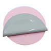 2021 New thermal insulation pad silicone pet meal cushion round plate cushion modern minimalist solid color cushion