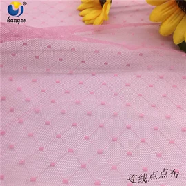 网眼布;烫图、烫钻;蕾丝面料