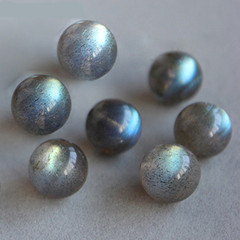 Non-hole single hole half hole beads glitter lime moonstone labradorite round bead bracelet loose bead bracelet factory wholesale