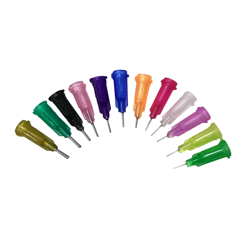 厂家直销点胶设备 自动点胶机针头 螺口针头 塑钢材料 1/4寸