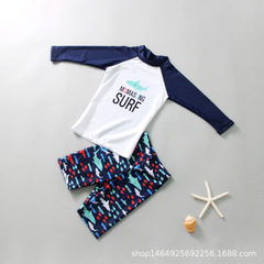 Children's split swimsuit Korean baby sun protection quick-drying boy small, medium and large boy hot spring 1-3-6 years old swimming trunks