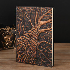 New PU European-style carved retro notebook memo book travel souvenir gift