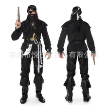 分码万圣节男装角色扮演海盗化妆舞会加勒比海盗cosplay海盗制服