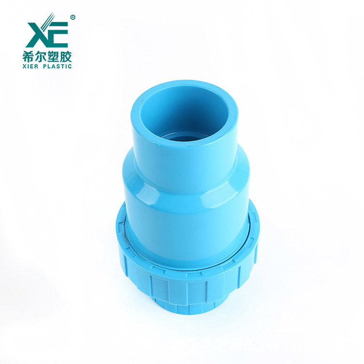 厂家直销 农田灌溉 PVC止回阀 防腐耐热耐高压 2" 胶粘内丝