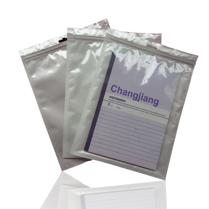 食品自封袋密封  白色半透明珠光阴阳袋  8寸平板电脑防尘袋20*27