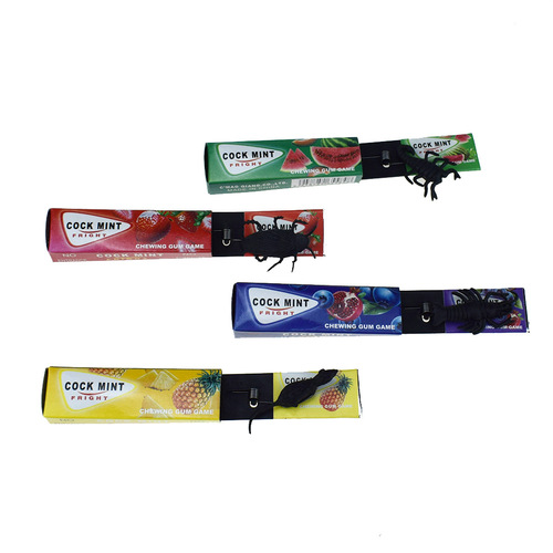 New and unique funny gum chewing gum prank toy that scares cockroaches and mice chewing gum