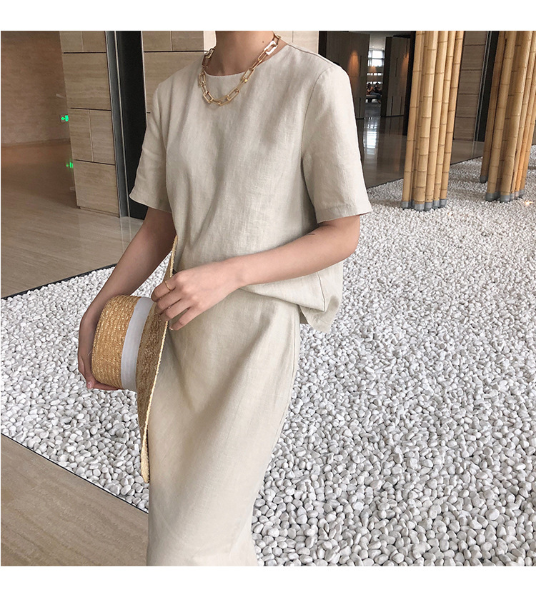 Costume femme HUI HUI en Coton et lin - Ref 3333898 Image 19