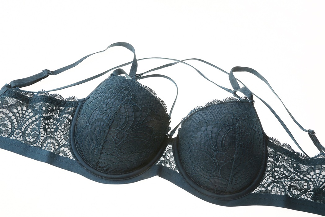 Pas de retour, pas de changement, ensemble de soutien-gorge froncé fin et épais, soutien-gorge en dentelle, sous-vêtements pour femmes_voghion.com