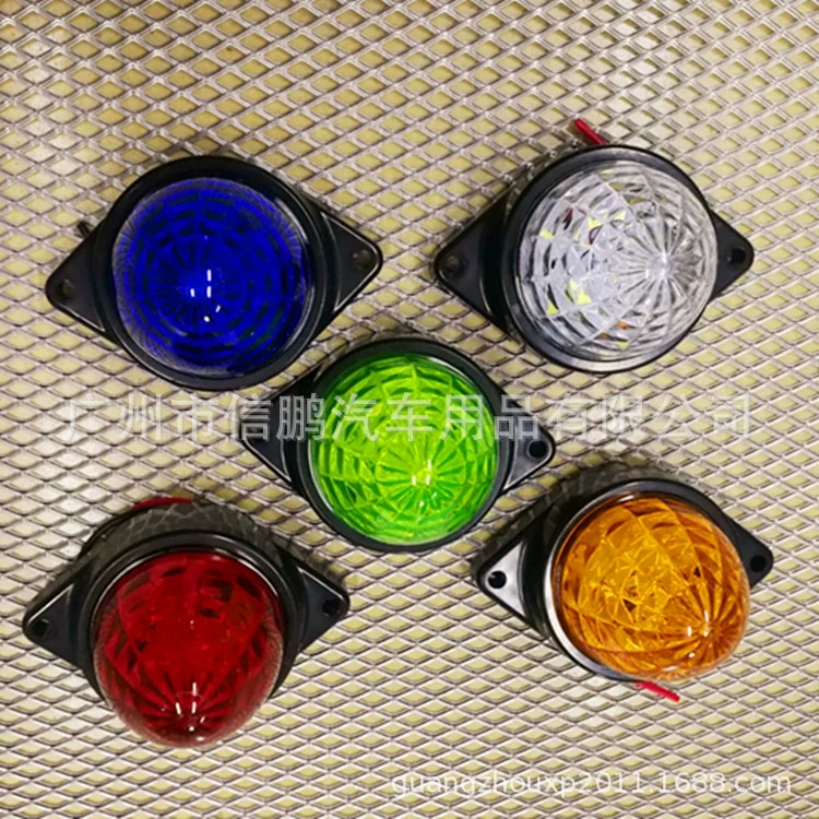 12V 24V 10 светодиодный фонарь фургон пикап автобус водонепроницаемый остроконечная рамка предупреждающий свет