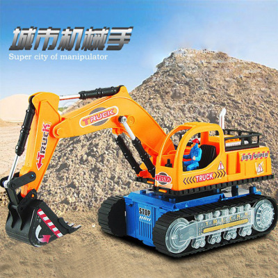 Taobao selling children Electric toys luminescence music universal Engineering vehicles excavator Excavators A generation of fat