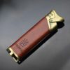 TX908 Business leather cigar lighter post leather air -proof air -proof pile high -end fashion personality gift wholesale