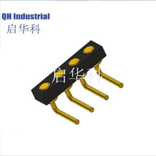 4pin2.50mm�g��ֱ��ĸ�pogo pin������B�����m���܊�����ͨӍ