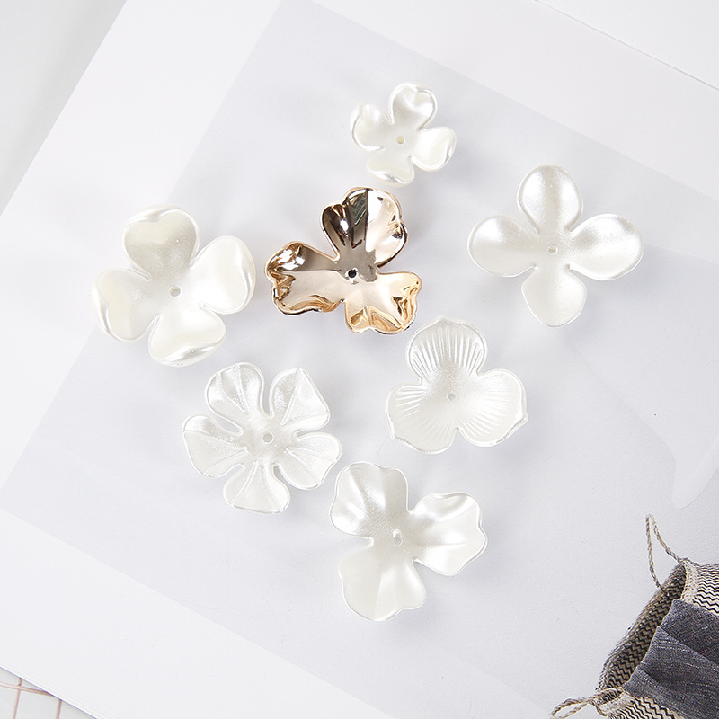 10 PCS/Package Imitation Shell Flower Simple Style display picture 3