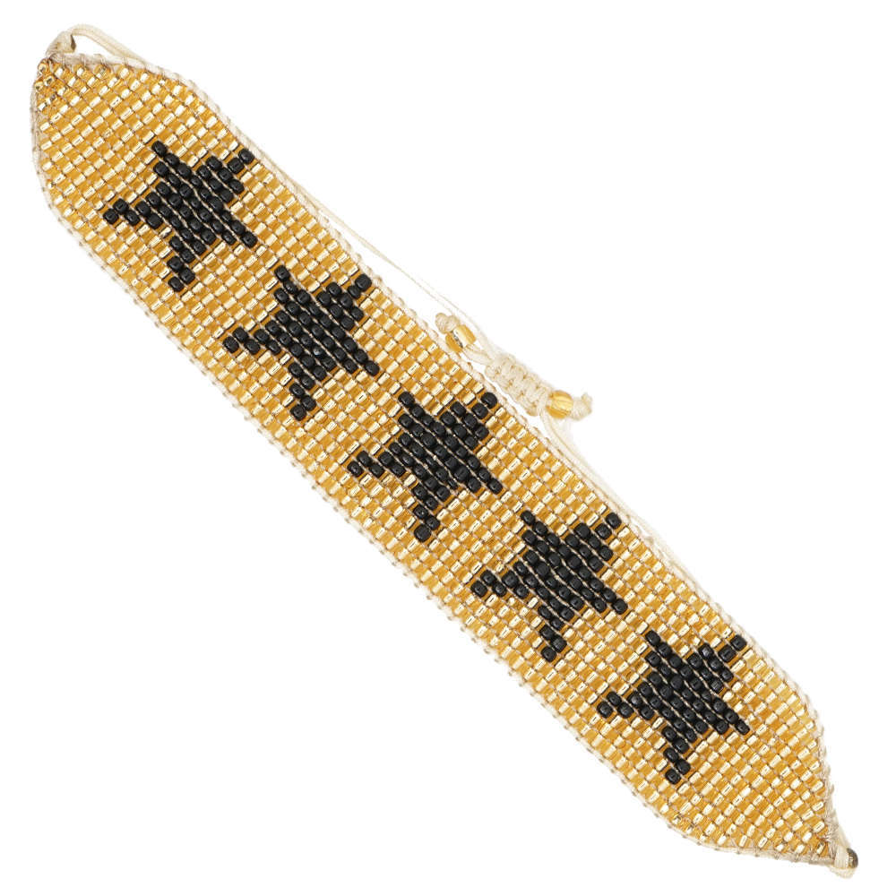 Nihaojewelry Miyuki Beads Hand-woven Star Rivets Diamonds Bracelet Set Wholesale Jewelry display picture 7