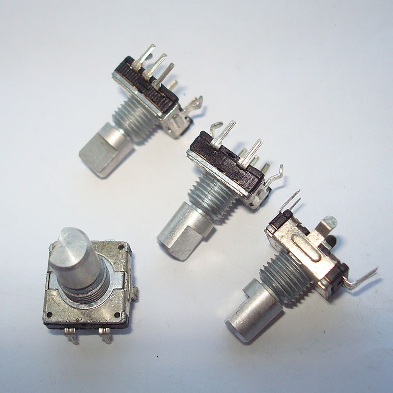 EC11旋转编码器 13MM 音响数字  30位 15脉冲电阻器电子元器件电