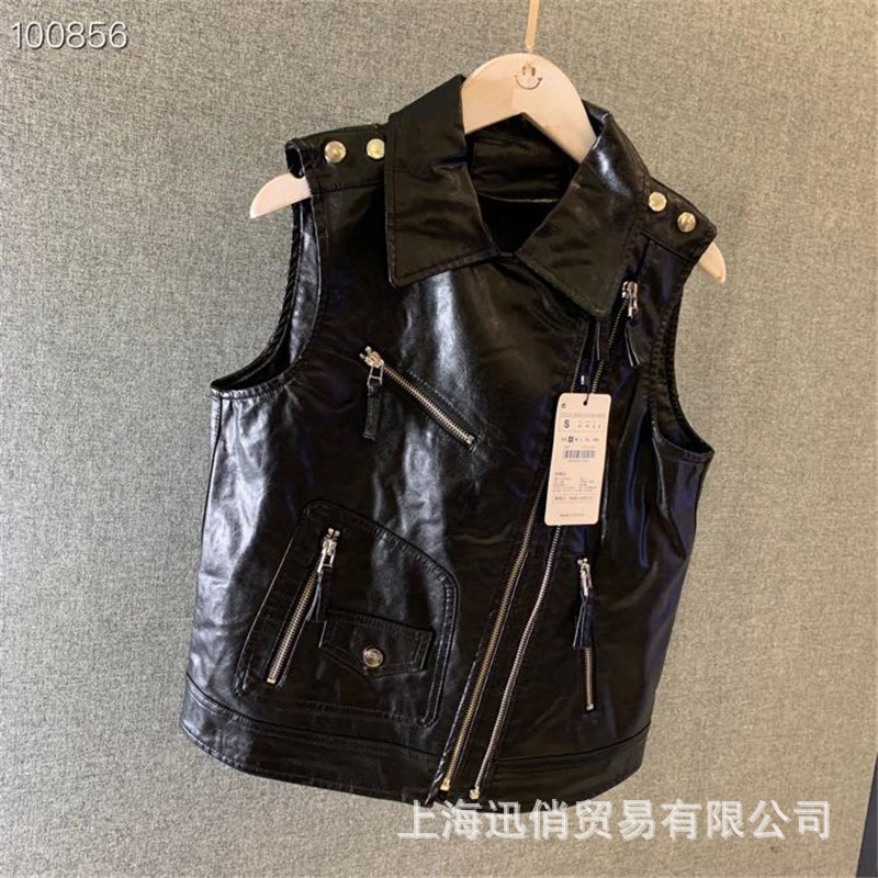 Gilet femme RAPIDE en Cuir PU - Ref 3317313 Image 6