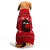 Factory Direct Sale Christmas Pet Clothing Red Nose Little Deer Sweate