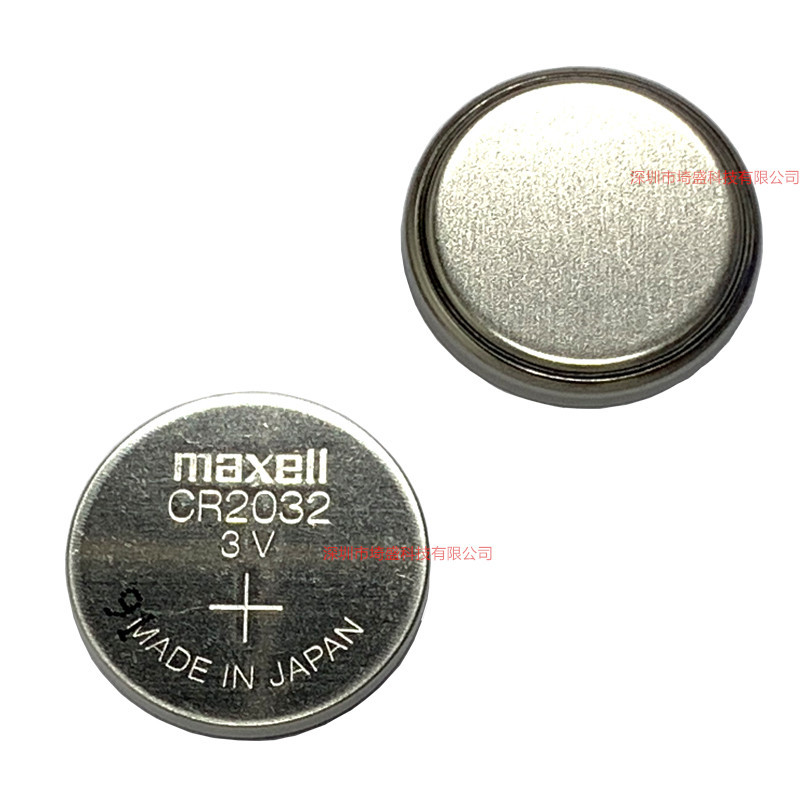 MAXELL CR2032 220mah,20x3.2mm,3v纽扣电池
