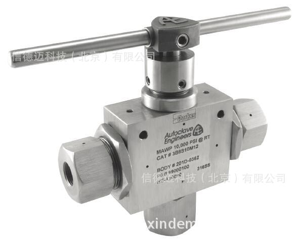 Autoclave Engineers 三通球阀 3BD8S10M12