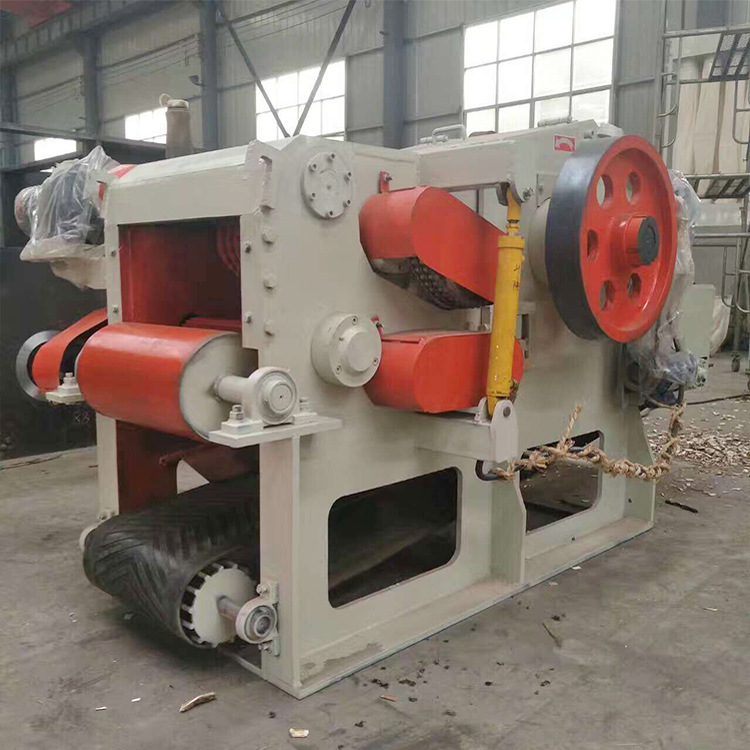 高产量环保树枝切片机厂家 柴油电动鼓式削片机