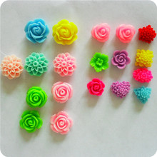 饰品配件 树脂小花 欢迎来样生产各款树脂配件