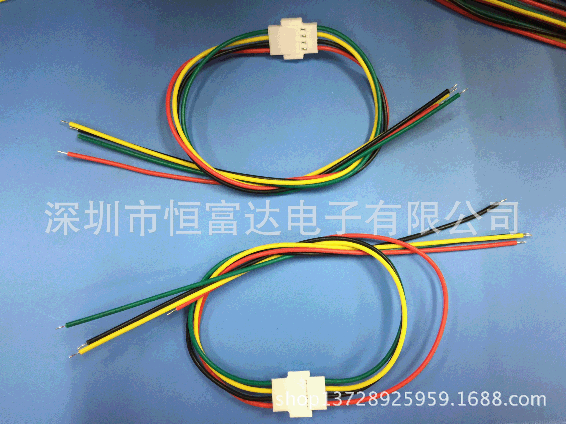 工厂供应 公母端子线 2.0超薄4P公母线 2.0间距4p 端子连接线