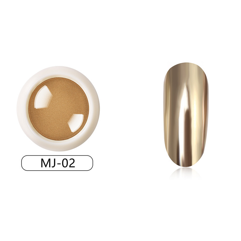 Tiktok Net rojo popular de uñas belleza Hada espejo harina Super brillante oro local espejo mágico polvo de color sólido polvo de galvanoplastia polvo de oro de titanio