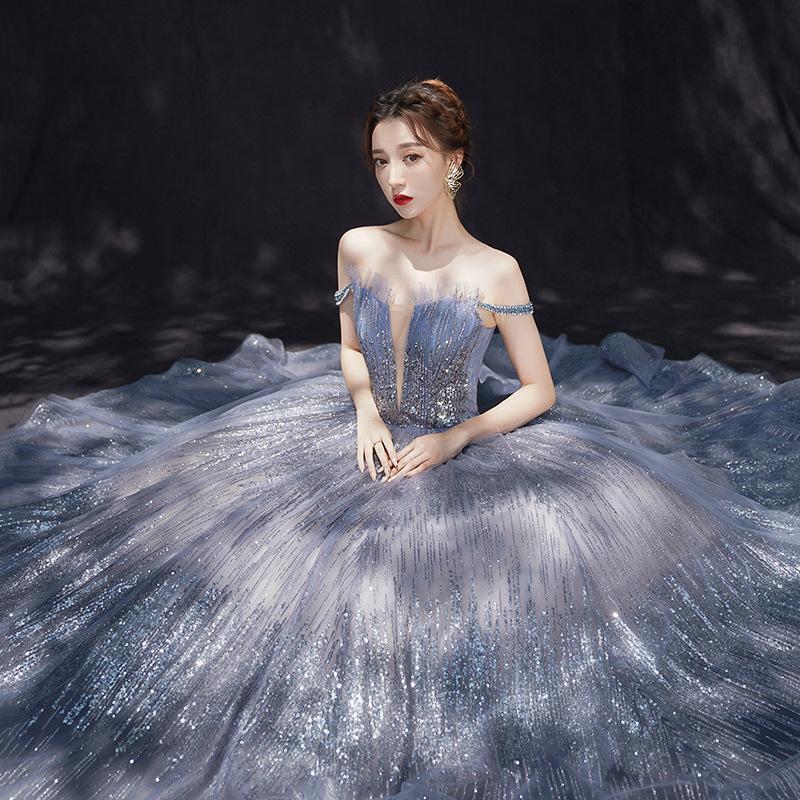 green emerald velvet dress Amazon.com: YINGJIABride Sequin Bridal Party Engagement Dresses Wedding  Guest Formal Dress Floor Length Blue Size 2: Clothing, Shoes & Jewelry