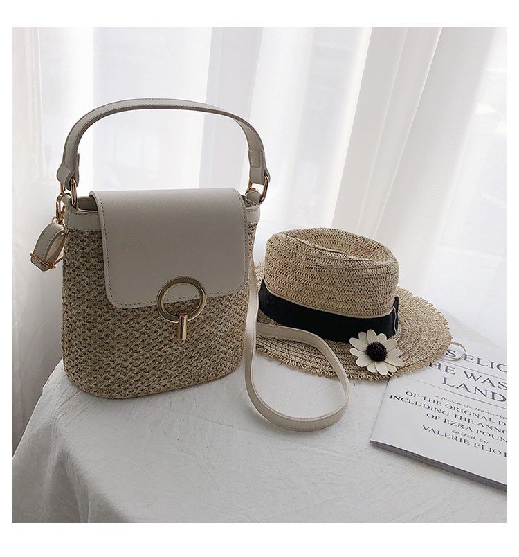 Stylish Beach Bucket Bag