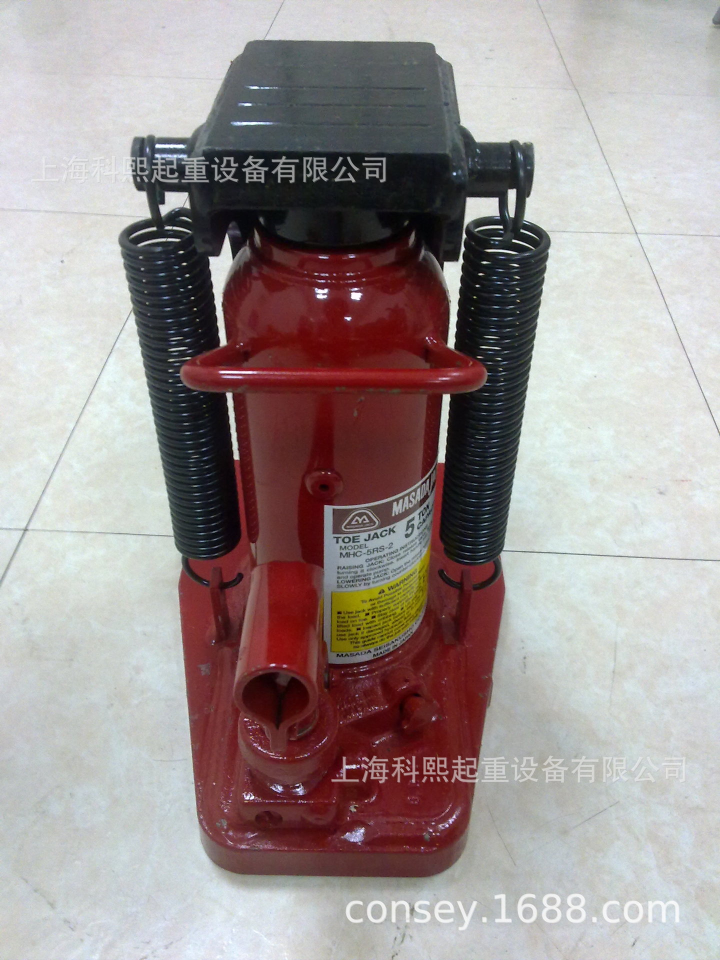 日本MASADA爪式千斤顶MHC-2RS-2 MHC-5RS-2 MHC-10RS-2爪式千斤顶