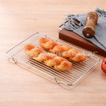 不锈钢烧烤蒸架方形锅架圆形三脚蒸菜架置物架多功能隔水蒸架