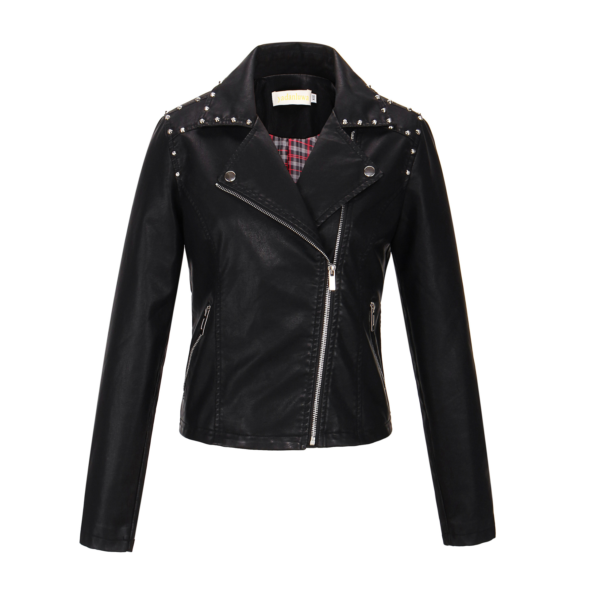 Factory wholesale 2019 new pattern European and American Women Women&#39;s leather jackets PU Fur woman leather jacket A generation of fat