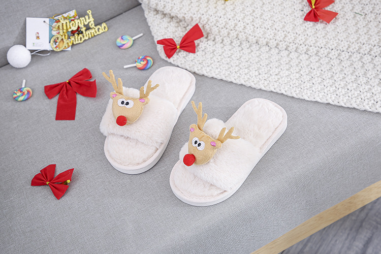 parent-child Christmas deer slippers  NSPE10035