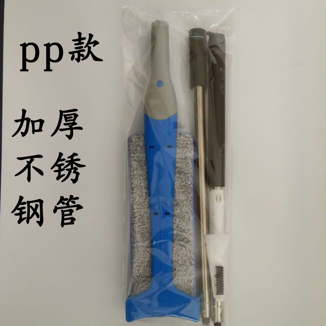拖把 家用免手洗挤压双面懒人平板拖布 多功能粘扣式地板拖把批发|ms