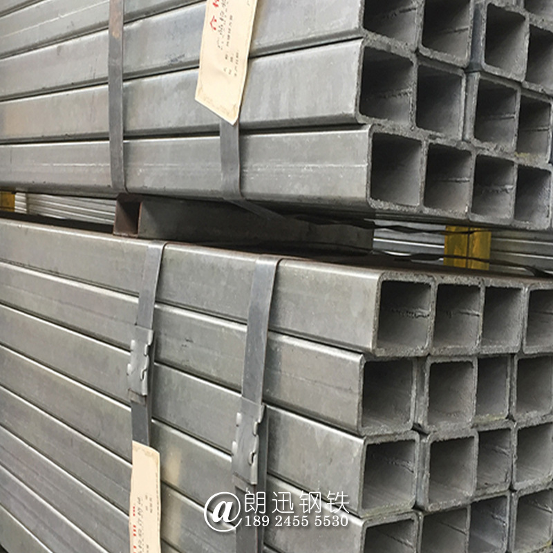 广东q235热镀锌方管4040 热镀锌方通50 镀锌方矩管60*120现货批发