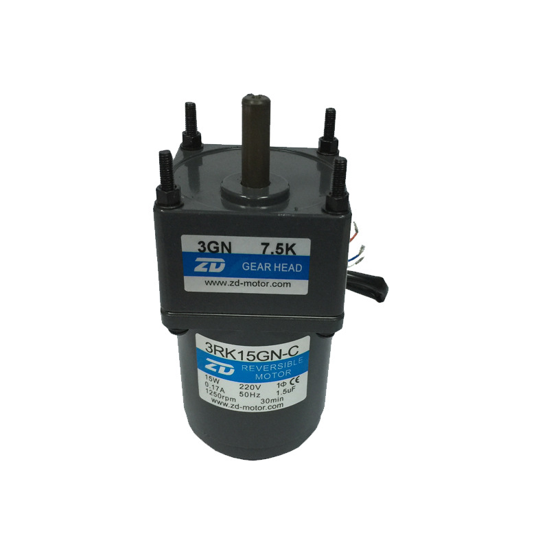 中大15W阻尼定速电机3RK15GN-C/3GN 7.5K叠袋机专用阻尼马达