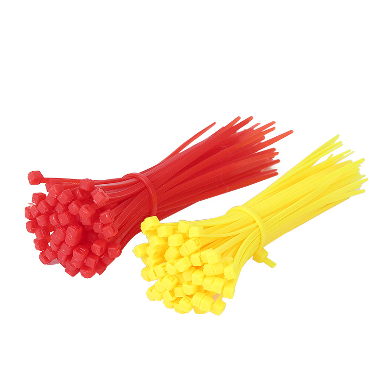 自锁式尼龙扎带 打包带 塑料电缆捆扎线带 彩束线带非标